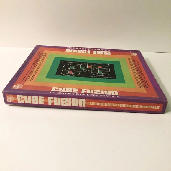 Vintage 1968 Cube Fusion Space Age 3D Board Game House Of Games - Picture 4 of 13